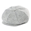 JANGOUL Small Size Baker Boy Cap Wool Blend Newsboy Caps Boy Girl Men Women Herringbone Flat Hat Driver Gatsby Hats Cabbies 001