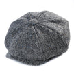 JANGOUL Small Size Baker Boy Cap Wool Blend Newsboy Caps Boy Girl Men Women Herringbone Flat Hat Driver Gatsby Hats Cabbies 001