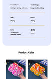 Children's Flashing Light Hole Shoes, Anti Slip Soft Soled Toe Cap Slippers, Cartoon Car Illuminated Slippers for Boys and Girls