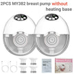 Hands-Free Wearable Breast Pump – Electric, BPA-Free, with Heating & UV Sterilizer | Wireless Upgrade Option