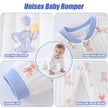 Baby Jumpsuit Clothes Winter Thickening 100% Cotton  Boys Girls Cute Printed Bear Romper Infant Onesie Spring Trend 1-3-6-9-12M