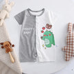 Infant Toddler Crawling Clothes Cotton Summer Boys Girls Thin Baby Short Sleeve Romper Children's Onesie