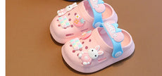 Summer Baby Girl Sandals Cute Cartoon Slippers Newborn Infant Indoor Bath Anti-slip Shoes Baby Boy Beach Sandals