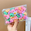10/20Pcs/Set Cute Cartoon Rubber Elastic Hair Bands Girls Not Hurt Hair Small Scrunchie Kids Sweet Hair Ties Hair Accessories