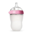 Silicone Baby Bottle Green/Pink 5 oz and 8 oz Baby Bottles 2 Pack BPA free Feeding bottle children kids