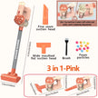 Kids Simulation Electric Vacuum Cleaner Cleaning Set for Toddlers Role Play Housekeeping Educational Toys Girl Boy Gifts
