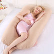 Maternity Pillow Case Pure Cotton Cover U-Type for Pregnancy Women