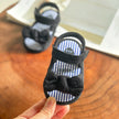Infant Baby Girls Summer Sandals with Flower Soft Sole Newborn Toddler First Walker Crib Dress Shoes