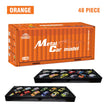 10-48 Pieces Mini Car Set Inertia Pull Back Cars for Boys Plastic Vehicle Model with Container Collection Toy Birthday Gift Kid