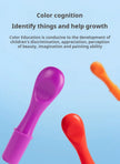 Early Education Toys Hedgehog Training Focused on Children's Fine Motor Hand-Eye Coordination Fight Inserted Toy For 1-3 Years