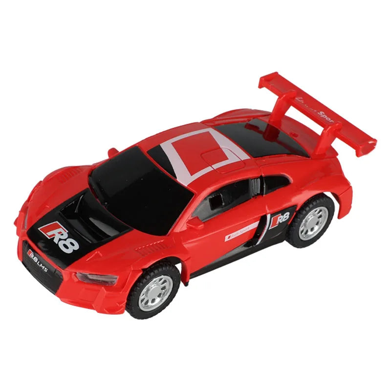 سيارة سباق تناظرية من طراز Carrera Go Scalextric بمقياس 1/64 (1:64) - سيارة سباق كهربائية عالية السرعة - لعبة سيارات سباق الشرطة