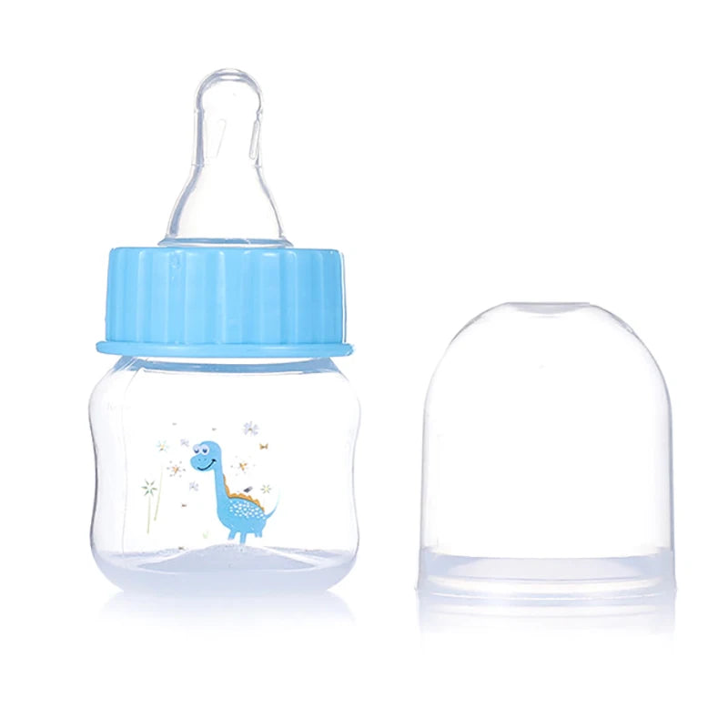 50ML Baby Newborn Mini Portable Feeding Nursing Bottle BPA Free Safe Infant Nursing Nipple Care Feeder Fruit Juice Milk Bottles