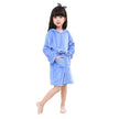 Disney Stitch Bathrobe Winter Plush Flannel Kids Sleepwear 1 2 3 4 5 6 Years Baby Girls Nightgown Children Robes Toddler Pajamas