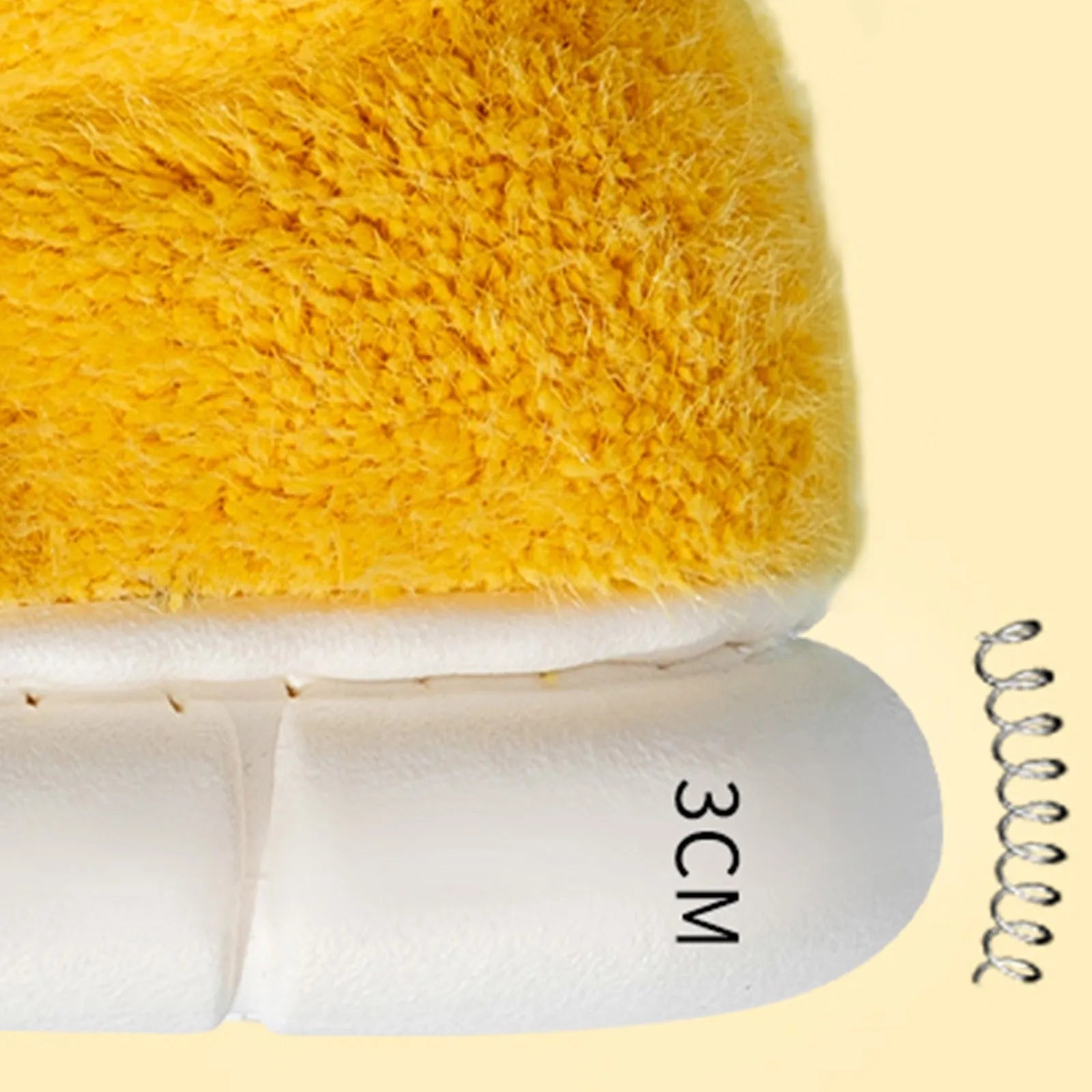 Fashion And Winter Children Slippers Boys And Girls Flat Bottom Non Slip Slip Round Toe Plush Warm Cartoon Slippers Kids
