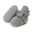 Meckior New Baby Socks Shoes Star Toddler First Walkers Booties Cotton Comfort Soft Anti-slip Warm Infant Baby Boy Girl Shoes