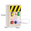 Montessori Busy Board Children Toys Led Light Switch Simulate Car Steering Wheel Travel Activities Sensory Game Educational Toys