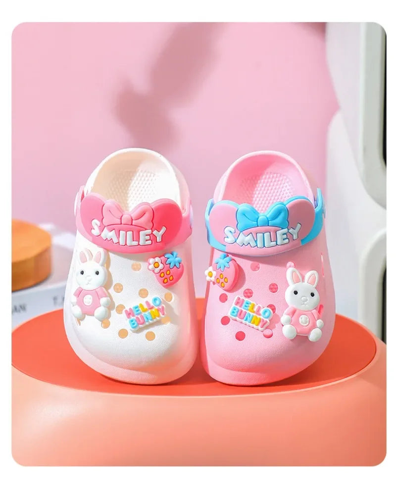 Slippers Baby Shoe Sandals Mules Breathable Boys Girls Sandals with Soft Sole for Indoor Outdoor Activities and Anti-Slip Design