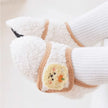 0-5Y Baby Non Slip Floor Socks Soft Sole Anti Skid Walking Socks Fleece Lined Toddler Socks Winter Indoor Shoes Infants Kids‌