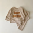 Two Piece Casual Autumn Infant Set Boys and Girls Casual Long Sleeve Top+Loose Pants Newborn Baby Clothing Set