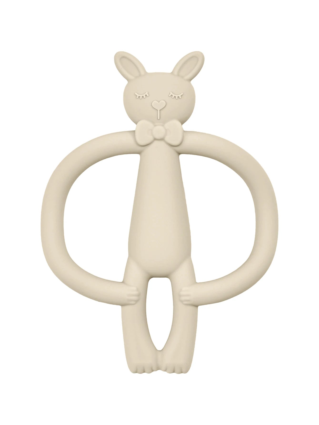 Color Kids 1PCS Silicone Teether Toys Baby Nursing Teether Gifts Newborn Cartoon Rabbit Teether Toys Teething Infant Chewing Toy