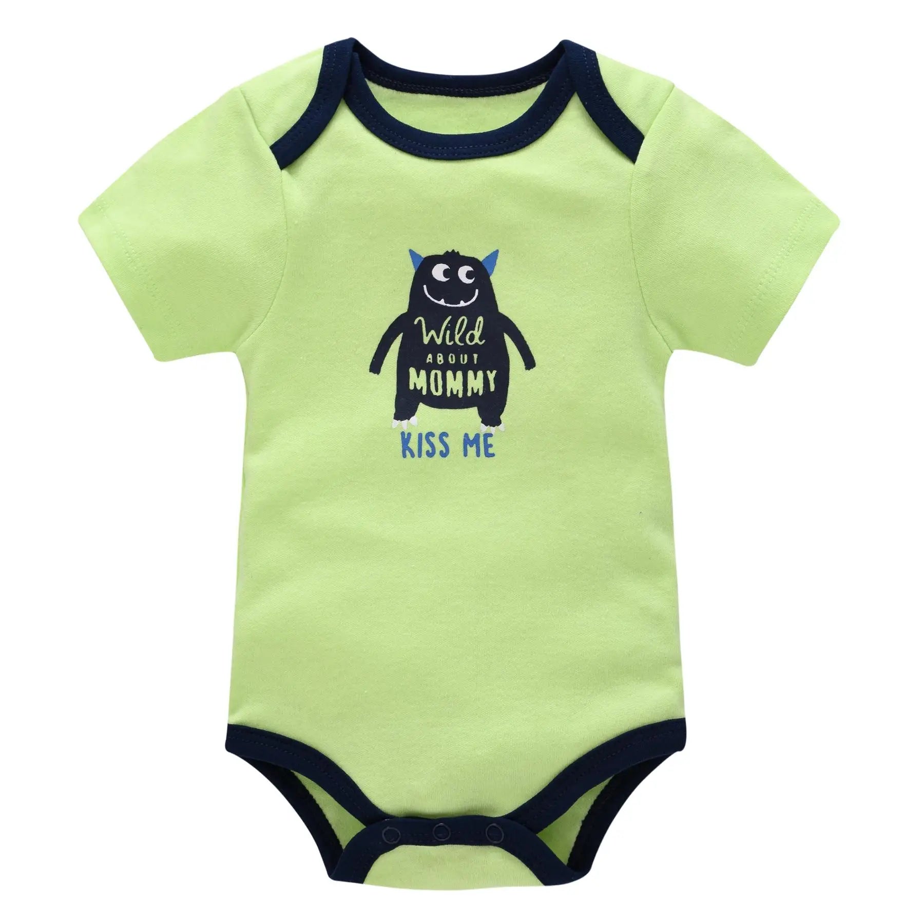 New Baby Boy Clothes Summer 100%Cotton Blue Grey Tie Print Three Piece Short Sleeve Bodysuit Pants vetements bebe For 0-12M
