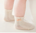 4Pairs/Lot Summer Baby Mesh Thin Socks Cartoon Soft Cotton Newborn Sock Princess Infant Toddler Girls Cute Breathable Socks