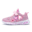 Girls Casual Shoes Light Mesh Sneakers Kids Summer Children Spring Autumn Tenis Cute Sport Cartoon Female Running Sock Footwear