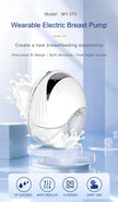 Portable Breast Pump Hands Free Wireless Wearable Electric Breast Pump BPA Free 4 Modes 12 Levels Silicone with LED Display