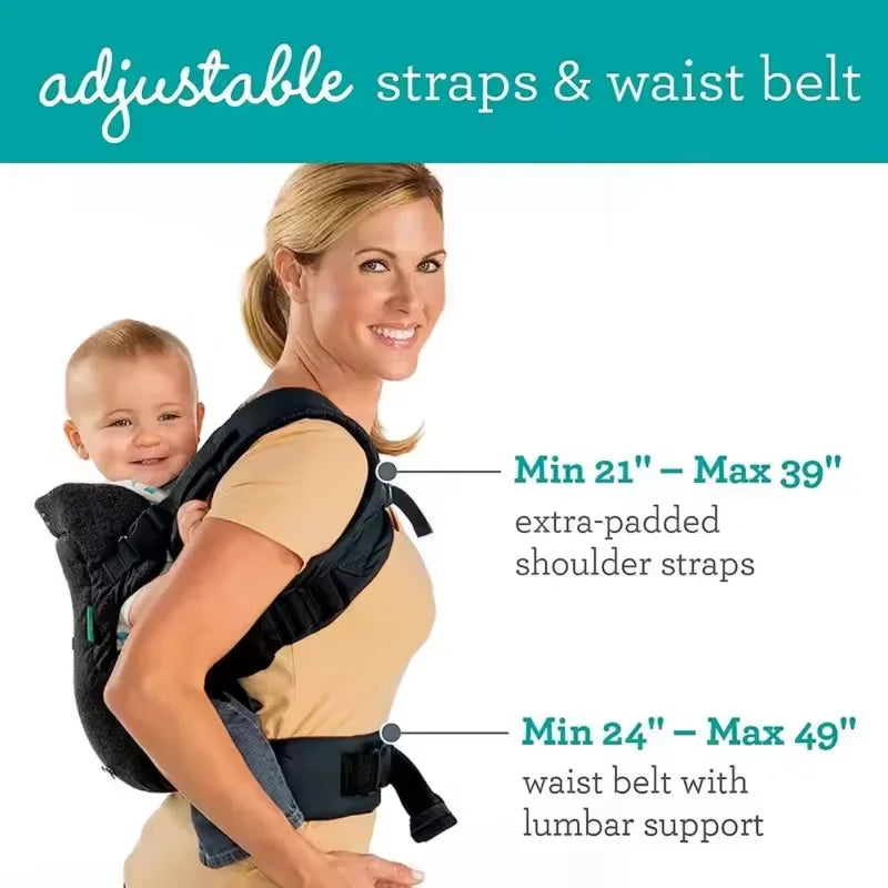 4 in 1 Baby Carrier Strap Newborn To Toddler Multifunctional Baby Sling Wrap Stretchy Carrier Babies Kangaroo Bag Convertible