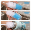 Long Handle Cup Brush,Kitchen Glass Bottle Cleaning Brush,Milk Bottle Tea Cup Scrubber,No-Electricity Required Cleaning Tool