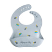Waterproof Bibs For Kids Feeding Baby Eating Stuff Soft Silicone Babeast Cartoon Printed Adjustable Baby Tasting Feeding Bibs
