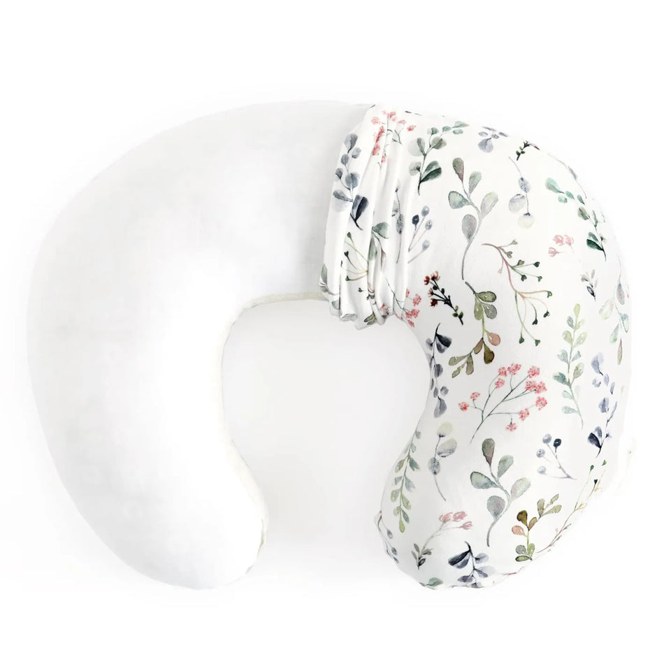 Breathable Stretch Nursing Pillow Cover Detachable Infant Support Cushion Versatile Baby Sitting Aid for Home/Travel 0-12 Months