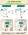 Breast Pump Accessories Flange Inserts 13/15/17/18/19/20/21mm Caliber Size Adaptor Converter Small Nipple Horn Adapter