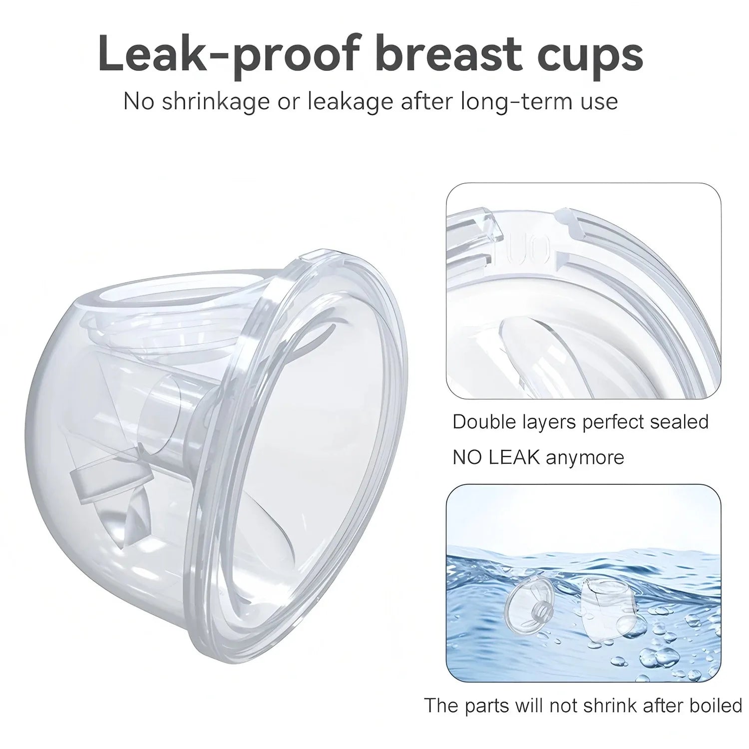 New Wearable Electric Breast Pumps Portable Hands Free Breast Pump Silent Comfort Breast Milk Extractor Collector 1PCS