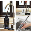 Silicone Cup Brush Milk Bottle Cleaning Brush Long Handle Water Bottles Cleaner Glass Cup Cleaning Brush Kitchen Cleaning Tools