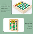 Montessori Busy Board Children Toys Led Light Switch Simulate Car Steering Wheel Travel Activities Sensory Game Educational Toys