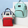 Large Capacity Canvas Mummy Bag Multifunctional Baby Bottle Thermal Insulation Travel Storage Bag Fashion Mummy Bag Hanging Bag