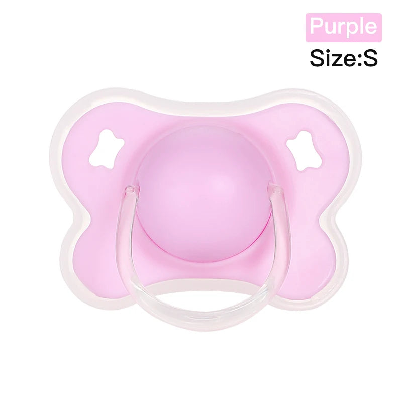 Butterfly Type Thumb Shape Toddlers Soothe Kids Newborn Baby Silicone Teething Pacifier
