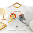 Infant Toddler Crawling Clothes Cotton Summer Boys Girls Thin Baby Short Sleeve Romper Children's Onesie