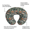 Breathable Stretch Nursing Pillow Cover Detachable Infant Support Cushion Versatile Baby Sitting Aid for Home/Travel 0-12 Months
