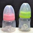 60ML Baby Bottle Portable Safe PP Plastic Mini Baby Bottle Kids Nursing Care BPA Free Infant Milk Fruit Juice Feeding Bottle