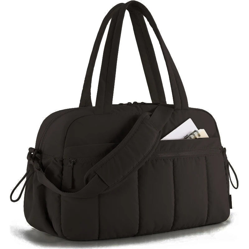 Multifunctional Travel Duffel Bag: Baby Diaper Bag, Gym & Hospital Bag with Waterproof Compartment