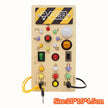 Montessori Busy Board Children Toys Led Light Switch Simulate Car Steering Wheel Travel Activities Sensory Game Educational Toys