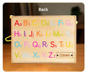 Montessori Busy Board Children Toys Led Light Switch Simulate Car Steering Wheel Travel Activities Sensory Game Educational Toys