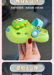 2025   Children's Slippers Cute Cartoon Girls Boys with Soft Soles Baby Bags Perforated Shoes Home and Baby Sandals***
