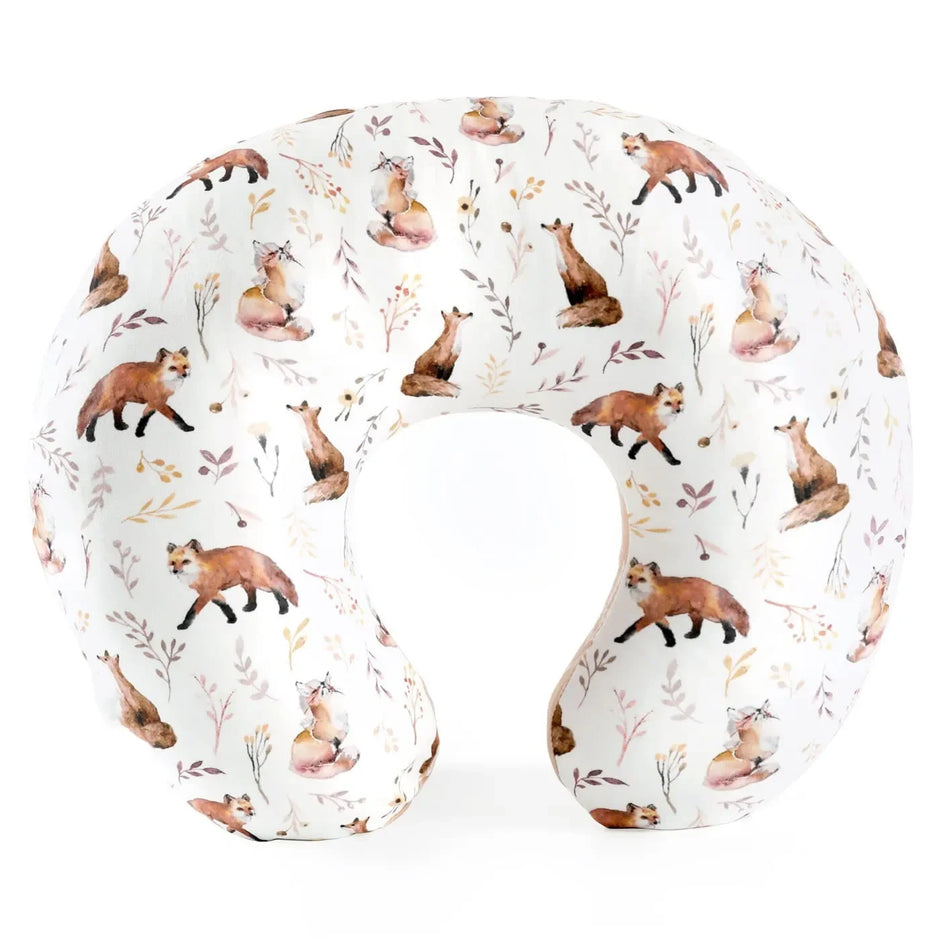Breathable Stretch Nursing Pillow Cover Detachable Infant Support Cushion Versatile Baby Sitting Aid for Home/Travel 0-12 Months