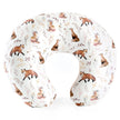 Breathable Stretch Nursing Pillow Cover Detachable Infant Support Cushion Versatile Baby Sitting Aid for Home/Travel 0-12 Months