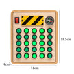 Montessori Busy Board Children Toys Led Light Switch Simulate Car Steering Wheel Travel Activities Sensory Game Educational Toys