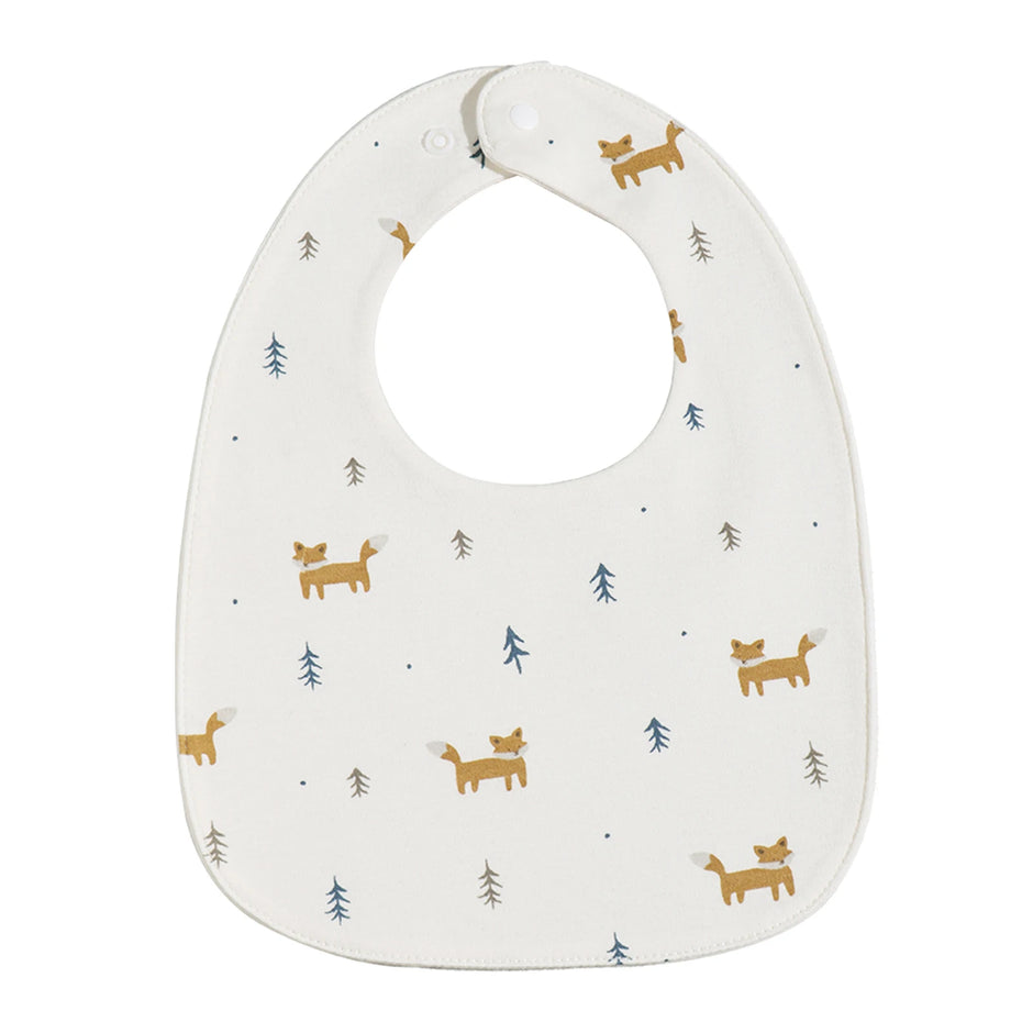 INSULAR Baby Bibs Newborn Cotton Soft Saliva Towel Infant Feeding Cloth Muslin Stuff Printing Pinny Waterproof U-shaped 3 Layers