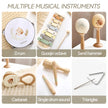 Musical Instruments Montessori Music Baby 0 12 Months Toys Drum Xylophone Kids Early Educational Wooden Instruments Baby Toys